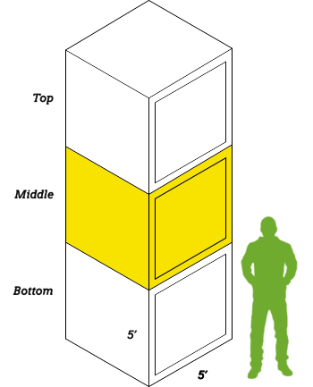 Locker unit Middle