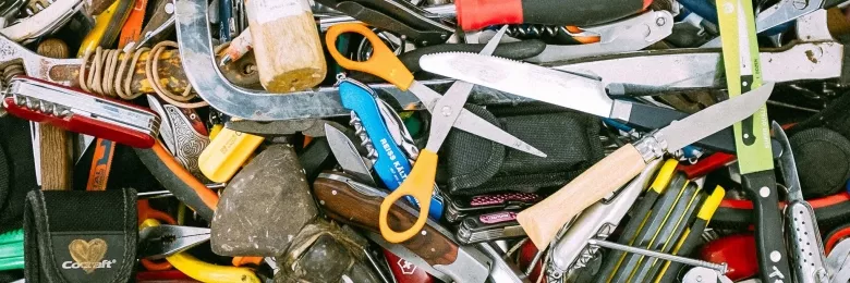 Cluttered tools