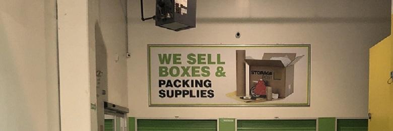 Retail space inside of a Storage Post store