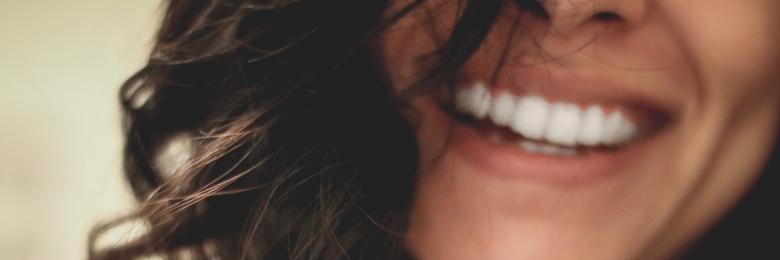 Woman smiling