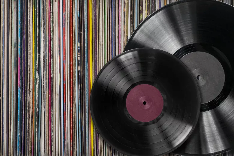 Vinyl record albums