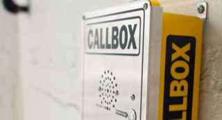 Photo of a call box