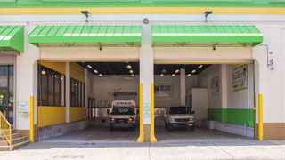 Photo showing indoor loading bays at Storage Post