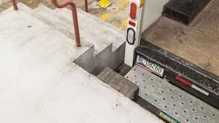Photo of loading ramps